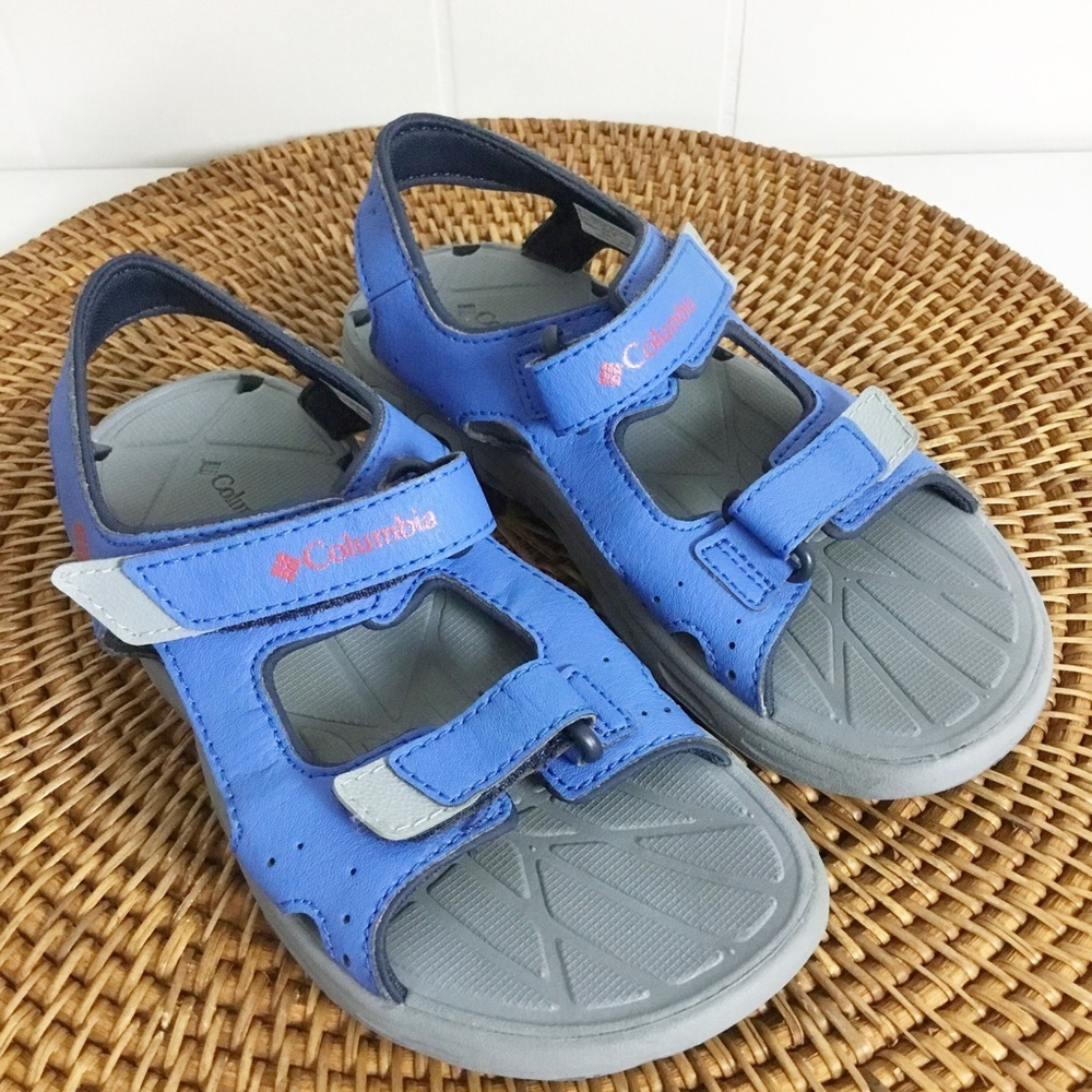 Columbia Kids Shoes Size 1 Blue Water Shoes Retail $65